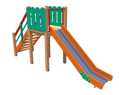 Гірка дитяча велика - фото 1 Гірка дитяча велика - фото 1