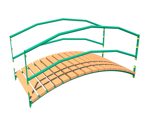 Місток перехід радіальний - фото 1