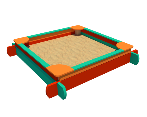 Пісочниця Чебурашка - фото 1 Пісочниця Чебурашка - фото 1