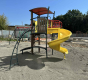Комплекс дитячий спортивно - ігровий "ВЕЖА" з гвинтовим пластиковим спуском - фото 5