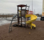 Комплекс дитячий спортивно - ігровий "ВЕЖА" з гвинтовим пластиковим спуском - фото 2