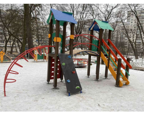 Комплекс дитячий спортивно -ігровий "Капітоша" - фото 5