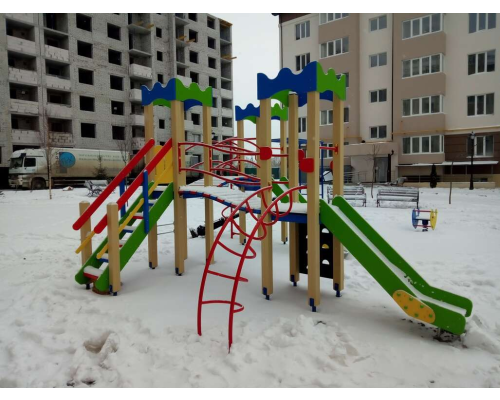 Комплекс дитячий спортивно -ігровий "Розвага" - фото 2