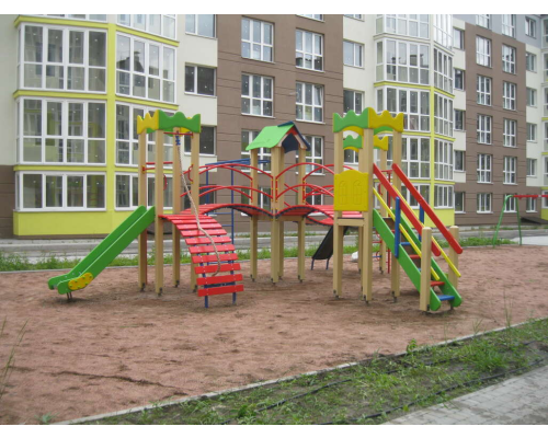 Комплекс дитячий спортивно -ігровий Чотири Башти "Корона" - фото 3