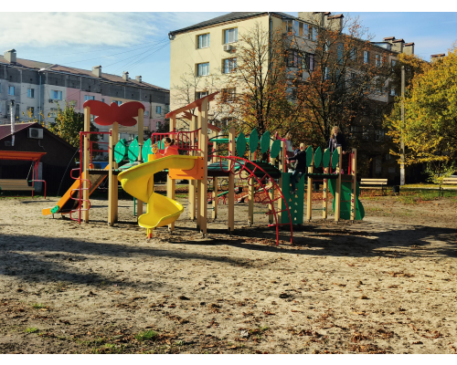 Комплекс дитячий спортивно -ігровий П'ять башт - "Метелик" - фото 2