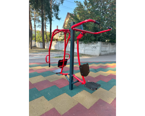 Тренажер КОМБІ Жим сидячі від грудей - Тяга зверху - фото 4 Тренажер КОМБІ Жим сидячі від грудей - Тяга зверху - фото 4