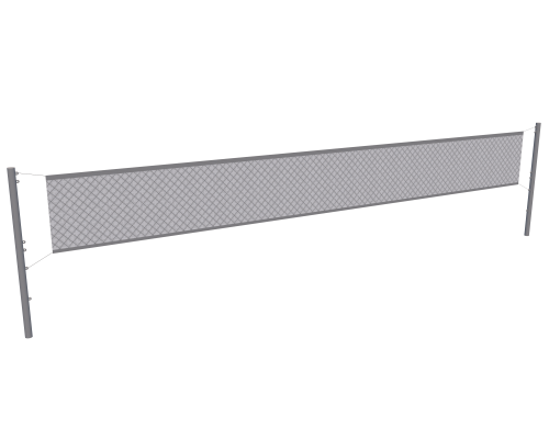 Стійки волейбольні пристінні, без механізму натягування сітки, ручне натягування (Комплект - 2 шт.) без сітки - фото 1 Стійки волейбольні пристінні, без механізму натягування сітки, ручне натягування (Комплект - 2 шт.) без сітки - фото 1