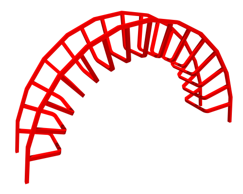 Ліана дитяча з фігурними перекладинами - фото 1 Ліана дитяча з фігурними перекладинами - фото 1