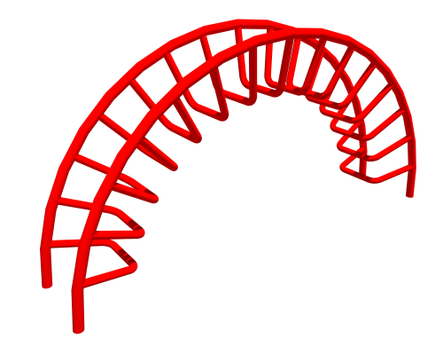Ліана дитяча з фігурними перекладинами - фото 1