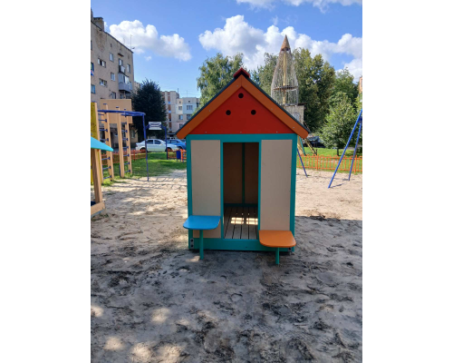 Будинок дитячий ігровий зі столиками - фото 5