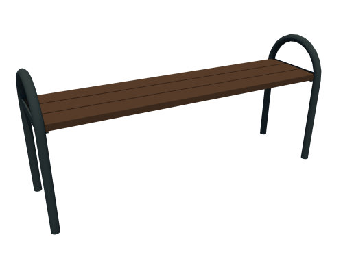 Лавка без спинки - фото 1