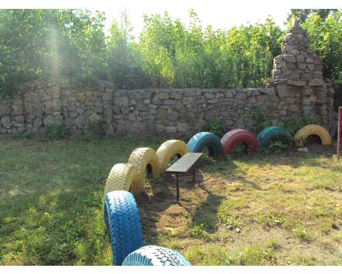 Лавка без спинки на двох опорах - фото 7 Лавка без спинки на двох опорах - фото 7