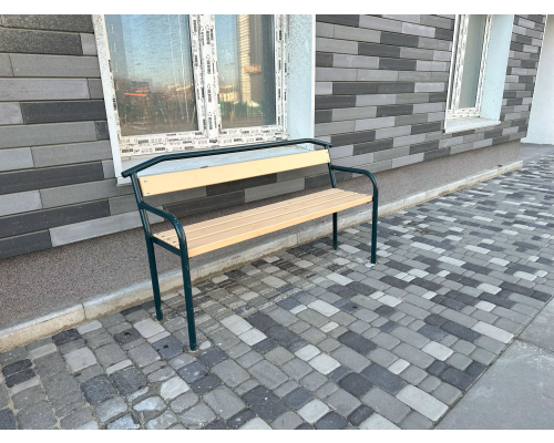 Лавка зі спинкою - фото 3