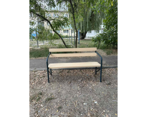 Лавка зі спинкою - фото 2 Лавка зі спинкою - фото 2