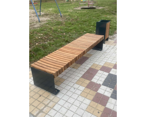 Лавка паркова, антивандальна - фото 3 Лавка паркова, антивандальна - фото 3