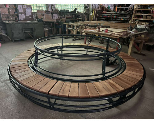 Лавка радіальна - фото 2 Лавка радіальна - фото 2