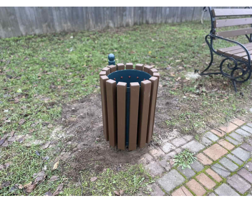 Урна на одной ножке - фото 3