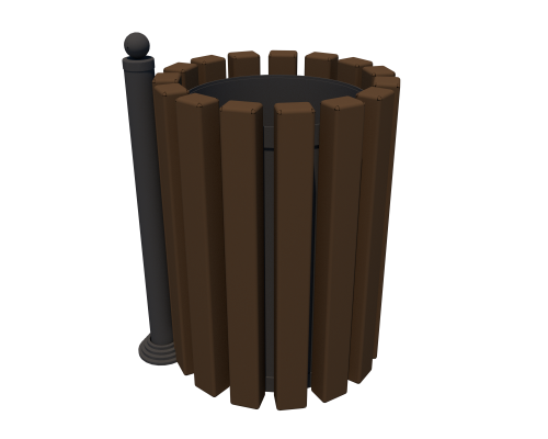 Урна на одной ножке - фото 1