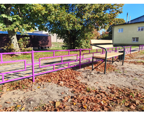 Огорожа металева секційна - фото 2