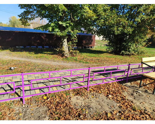 Огорожа металева секційна - фото 3