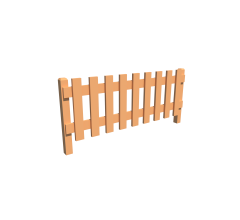 Огорожа зі стійками (без фарбування) Огорожа зі стійками (без фарбування)