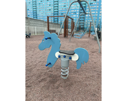 Гойдалка на пружині &quot;Коник&quot; - фото 4