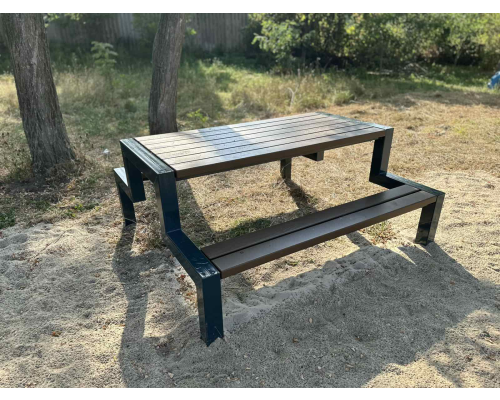 Стіл з лавками - фото 4 Стіл з лавками - фото 4