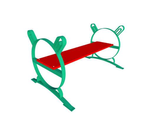 Лавка дитяча &quot;Жабеня&quot; - фото 1