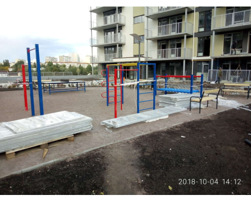 Комплекс дитячий спортивно - ігровий "Гімнаст" - фото 3 Комплекс дитячий спортивно - ігровий "Гімнаст" - фото 3