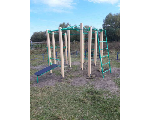 Комплекс дитячий спортивно - ігровий "Козак" - фото 2