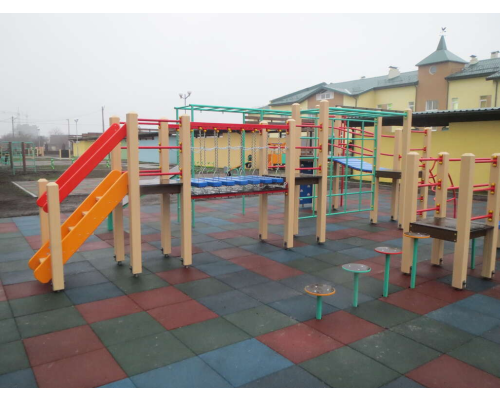 Комплекс дитячий спортивно - ігровий "Олімп" - фото 3