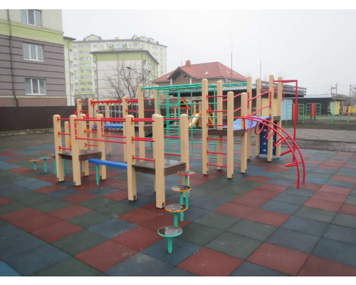 Комплекс дитячий спортивно - ігровий "Олімп" - фото 4