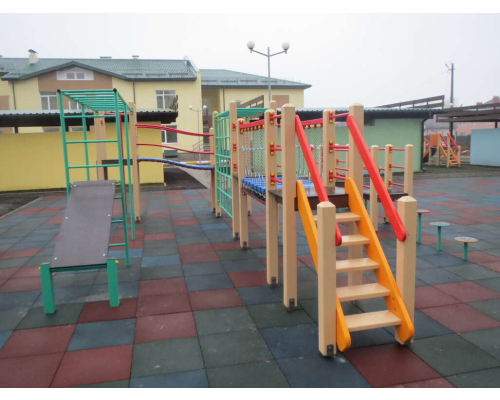 Комплекс дитячий спортивно - ігровий "Олімп" - фото 2