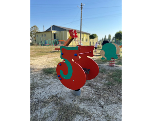 Гойдалка на пружині "Цифри" - фото 2 Гойдалка на пружині "Цифри" - фото 2